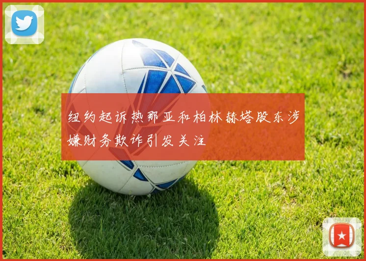 纽约起诉热那亚和柏林赫塔股东涉嫌财务欺诈引发关注